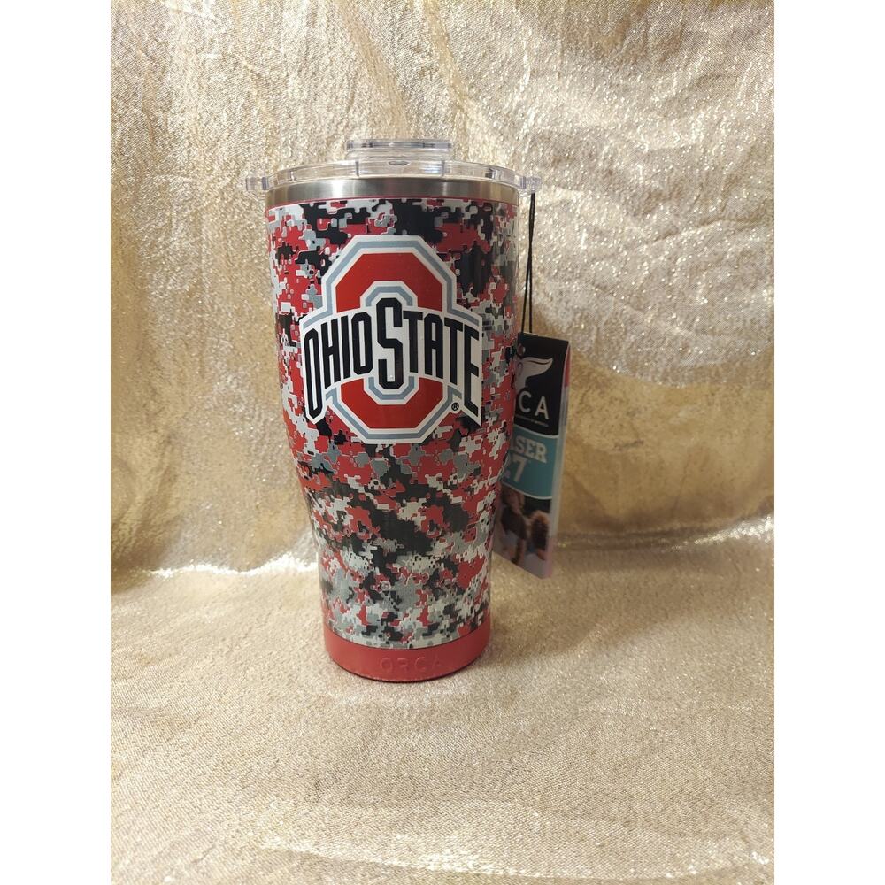 NEW Orca Chaser 27oz Stainless Steel Insulated Tumbler The Ohio State University
